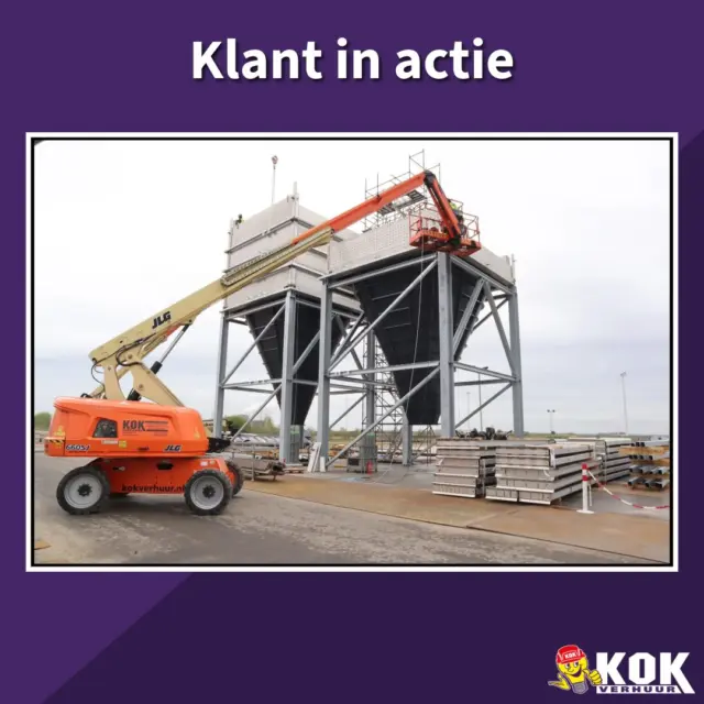 Klant in actie 🤩Vandaag ontvingen wij deze mooie foto van onze klant Lutemo B.V.Op deze foto ziet u onze #JLG660SJ 22.00 meter telescoop hoogwerker in actie!Ook interesse in deze hoogwerker?www.kokverhuur.nlHeeft u ook een mooie actie foto met een machine of hoogwerker van ons? Wij delen hem graag !#Bouw #Hoogwerker #22meter #Kokverhuur